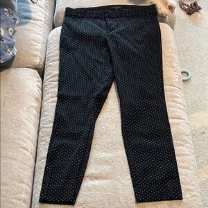 Banana republic black Polka Dot Pants